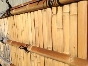 建仁寺垣のメンテナンス