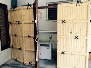 建仁寺垣　竹垣