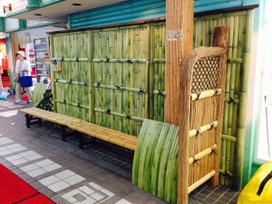 竹垣　ディスプレイ