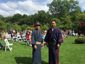 アメリカでの実演@anderson japanese gardens