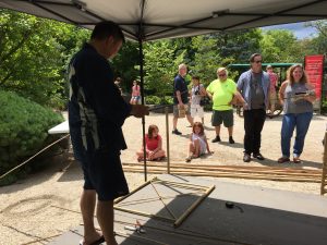 アメリカでの実演@anderson japanese gardens