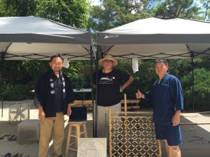 アメリカでの実演@anderson japanese gardens