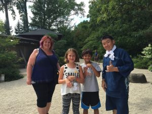 アメリカでの実演@anderson japanese gardens