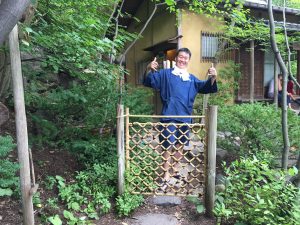 アメリカでの実演@anderson japanese gardens