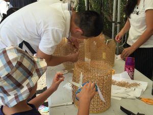 竹あかりワークショプ