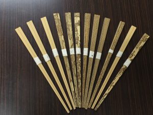 長岡銘竹　竹箸