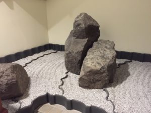 竹枝穂垣と光悦寺垣　アメリカアンダーソン庭園に設置しました。