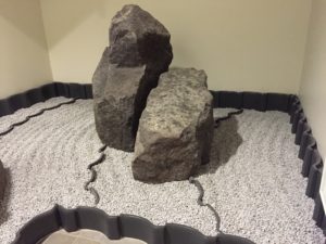 竹枝穂垣と光悦寺垣　アメリカアンダーソン庭園に設置しました。