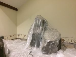 竹枝穂垣 アメリカで設置