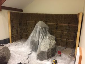 竹枝穂垣 アメリカで設置