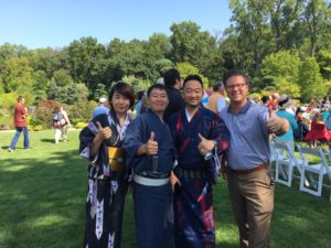 アメリカアンダーソン庭園サマーフェスに参加しました！