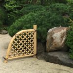 光悦寺垣　アメリカで実演