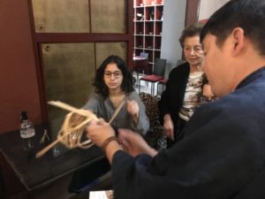 イタリア・ローマで竹工芸のワークショップ