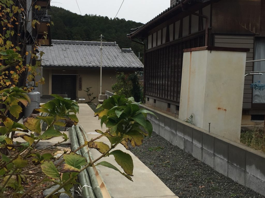 %ARABICA竹垣施工前