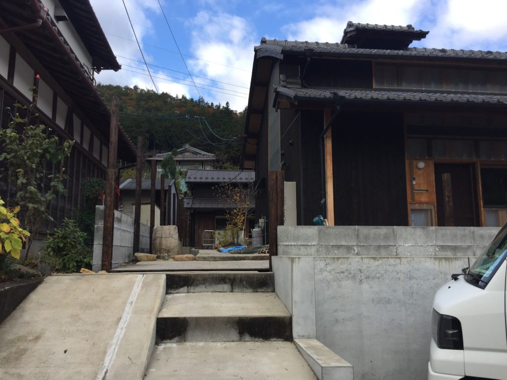 %ARABICA竹垣施工前