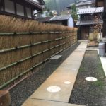 %ARABICA竹垣施工