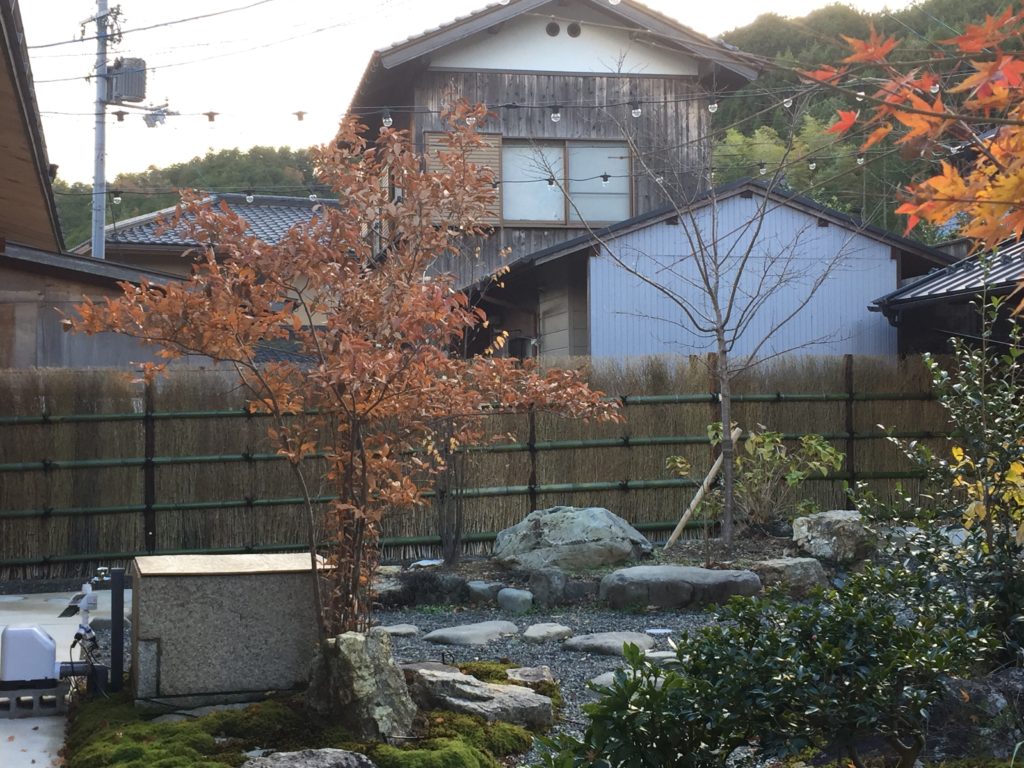 %ARABICA竹垣施工