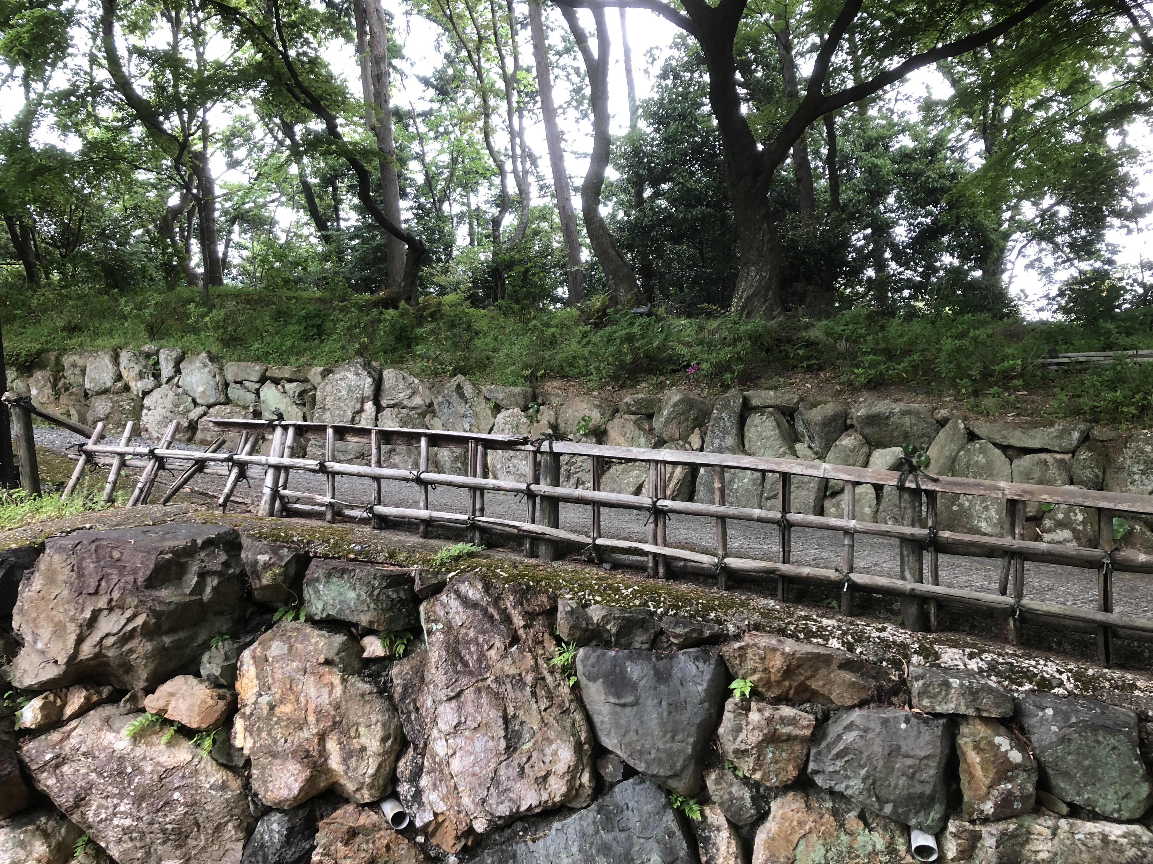 柳谷観音楊谷寺金閣寺垣