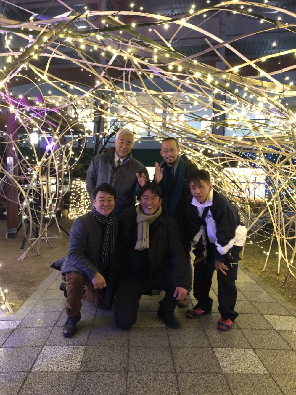 長岡京バンビオイルミネーション2018