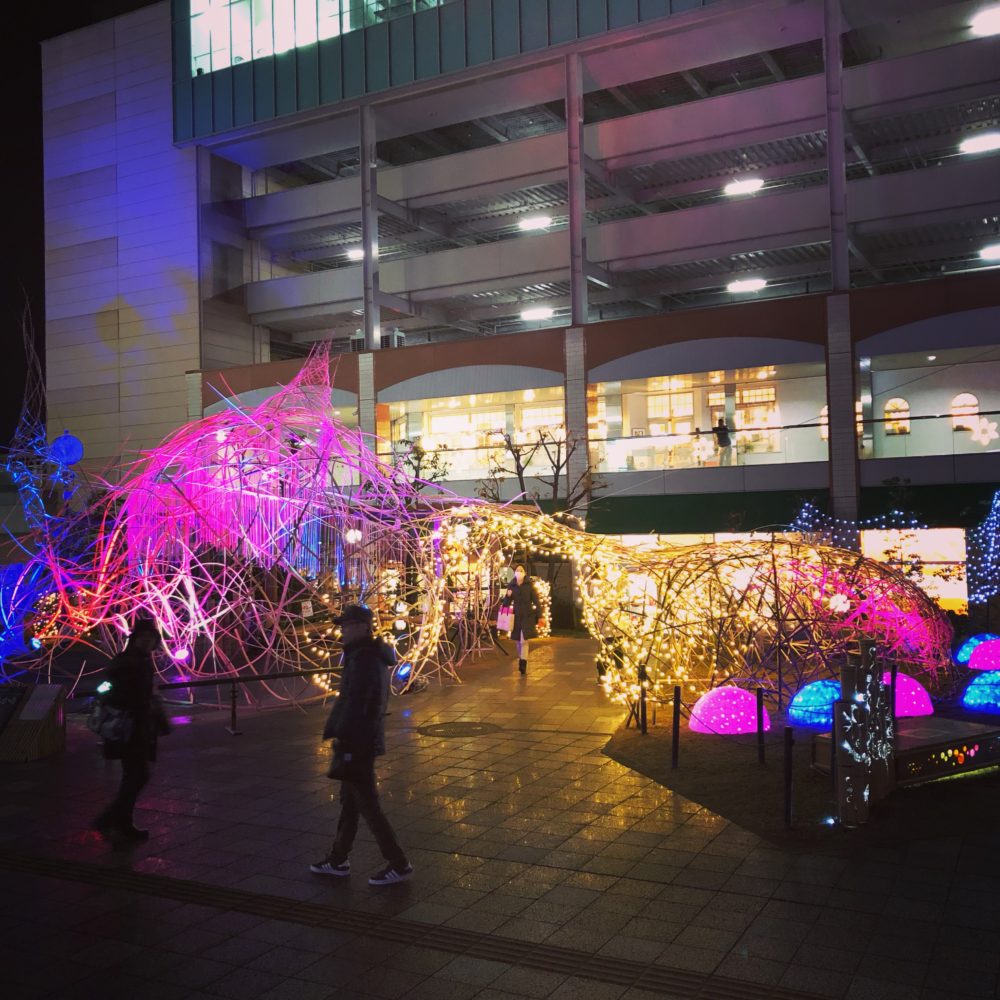 長岡京バンビオイルミネーション2018