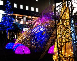 長岡京バンビオイルミネーション2018