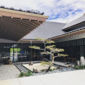 アメリカ森上庭園竹垣morikamijapanesegarden