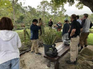 アメリカ森上庭園竹垣morikamijapanesegarden