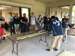 アメリカ森上庭園竹垣morikamijapanesegarden