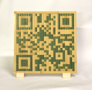 長岡銘竹の竹のQRコード