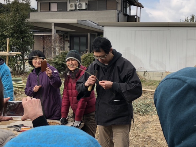 竹垣&竹編みの竹工芸ワークショップにチャレンジ