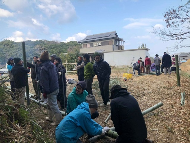 竹垣&竹編みの竹工芸ワークショップにチャレンジ