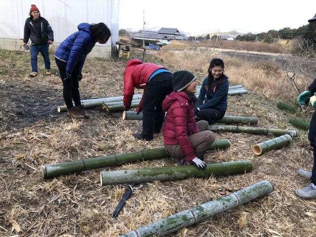 竹垣&竹編みの竹工芸ワークショップにチャレンジ