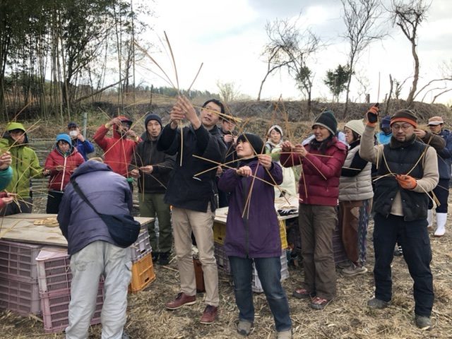 竹垣&竹編みの竹工芸ワークショップにチャレンジ