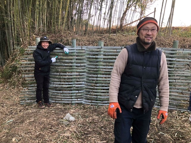 竹垣&竹編みの竹工芸ワークショップにチャレンジ