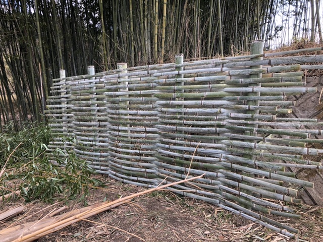 竹垣&竹編みの竹工芸ワークショップにチャレンジ