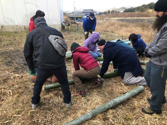 竹垣&竹編みの竹工芸ワークショップにチャレンジ