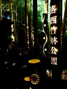 みんなの想火2020竹あかり＠洛西竹林公園