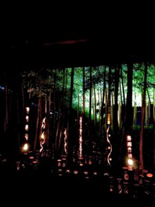 みんなの想火2020竹あかり