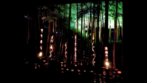 みんなの想火2020竹あかり