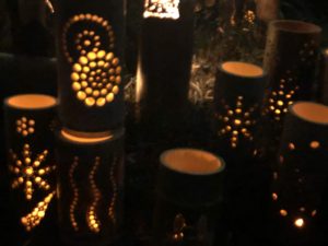 みんなの想火2020竹あかり