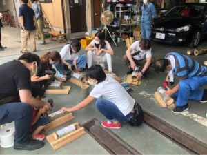 みんなの想火2020竹あかり