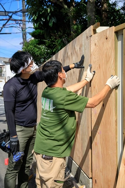 新しいスタイルの竹垣を作る長岡銘竹株式会社