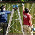 新しいスタイルの竹垣を作る長岡銘竹株式会社