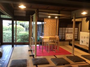 新しいスタイルの竹垣を作る長岡銘竹株式会社＠なかの邸お披露目会