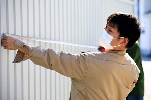 新しいスタイルの竹垣を作る長岡銘竹株式会社