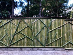 新しいスタイルの竹垣長岡銘竹株式会社