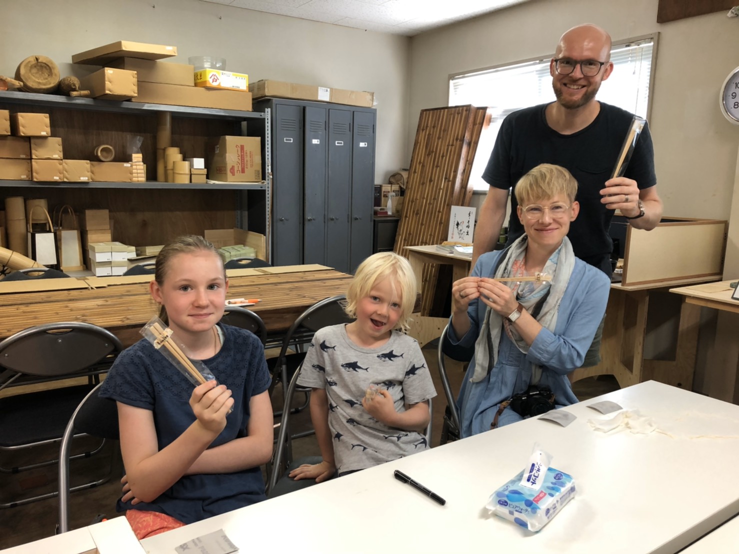 竹工芸体験乙訓亀岡ワークショップ