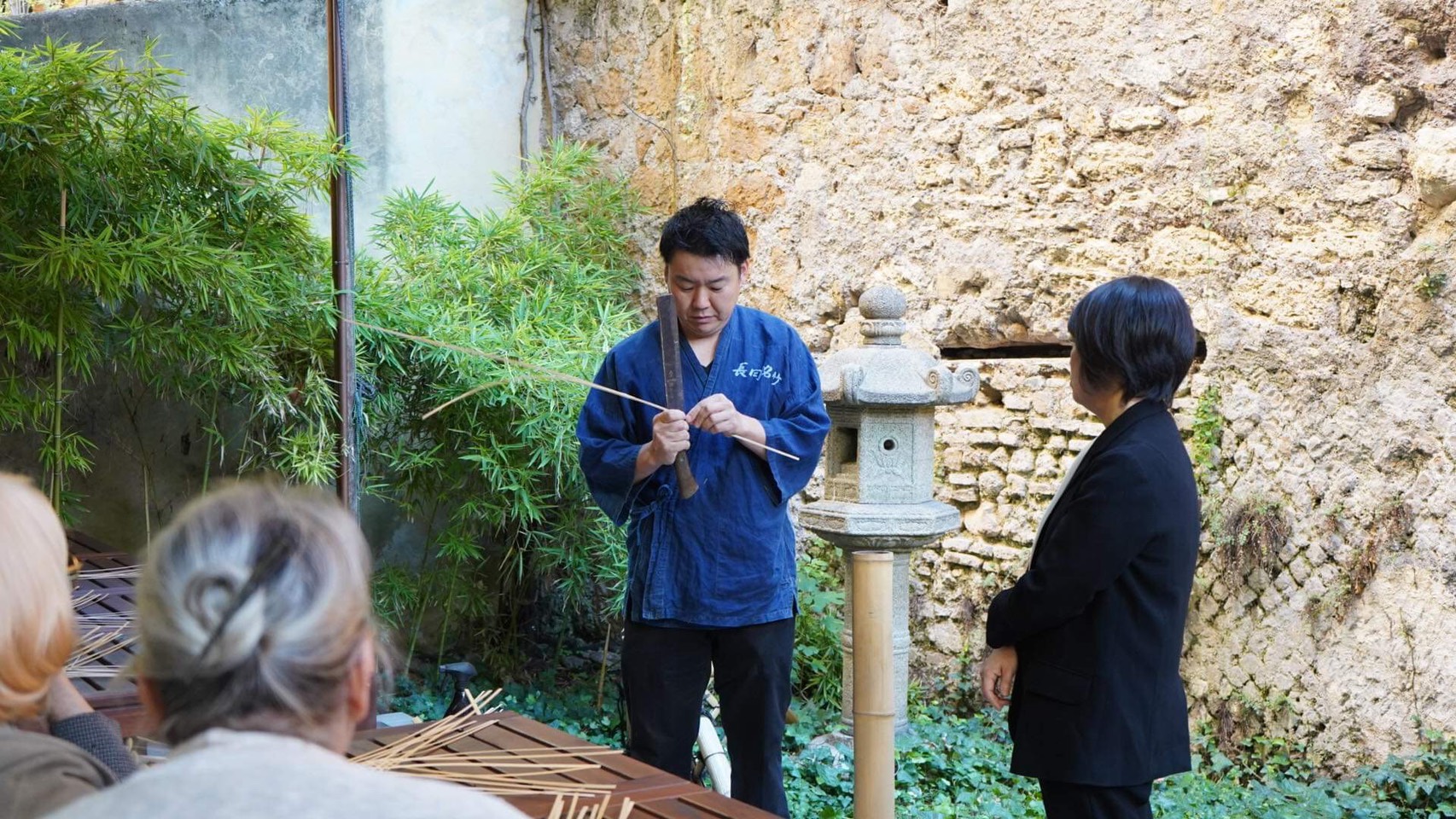 竹工芸体験乙訓亀岡ワークショップ