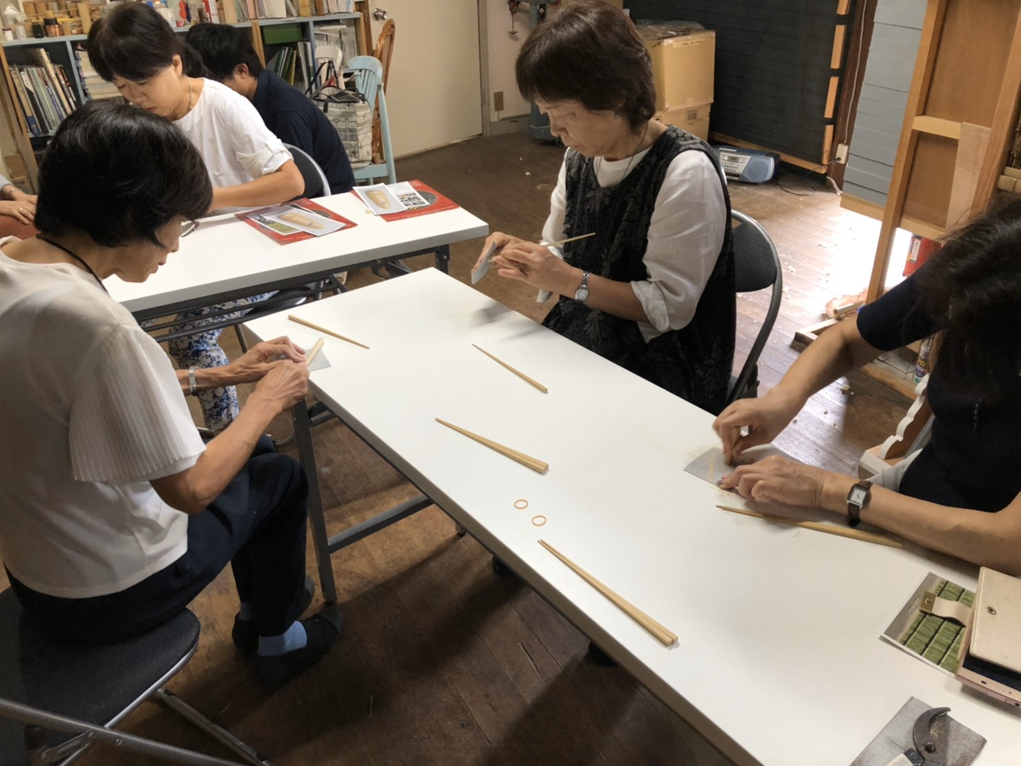 竹工芸体験乙訓亀岡ワークショップ