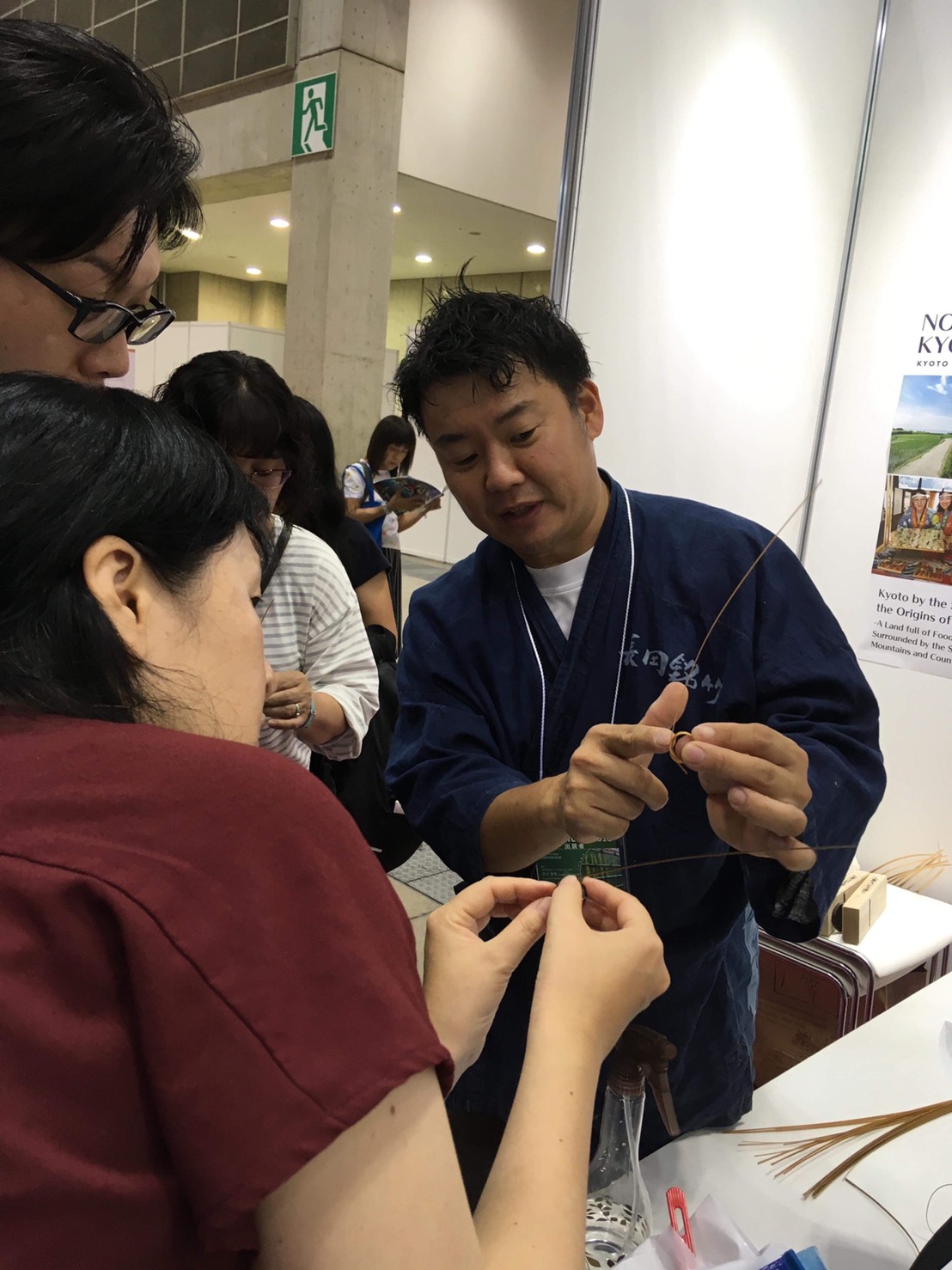 竹工芸体験乙訓亀岡ワークショップ